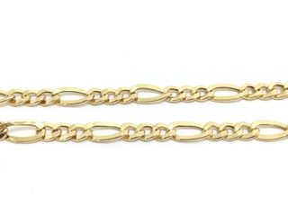 E574579-31 Cadena Oro 18K Con Circonita 25Cm