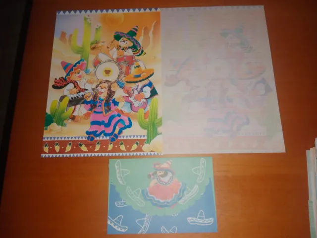 Cartas perfumadas con diseño de mariachis