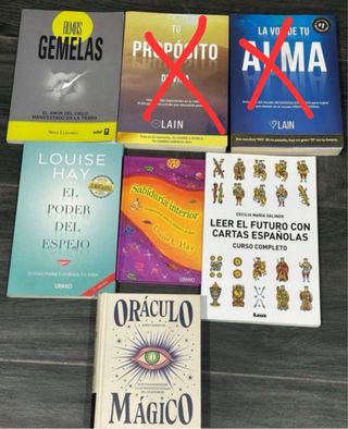 Pack Libros autoayuda y esotéricos