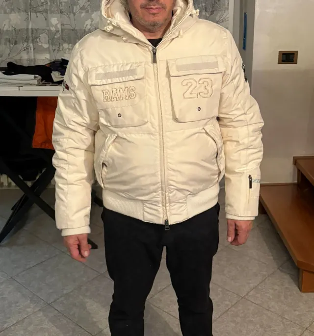 Giubbotto Rams 23Uomo Tg. M Colore panna