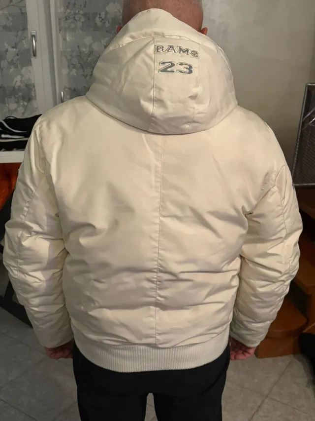 Giubbotto Rams 23Uomo Tg. M Colore panna