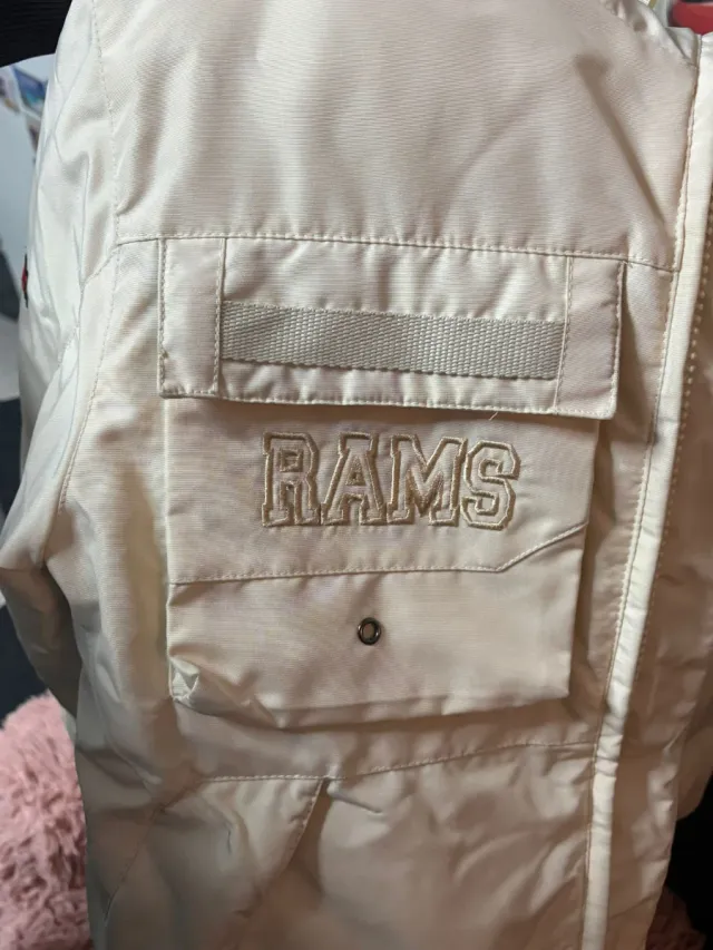 Giubbotto Rams 23Uomo Tg. M Colore panna