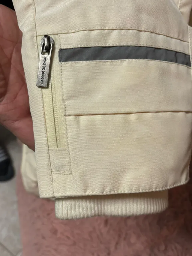 Giubbotto Rams 23Uomo Tg. M Colore panna