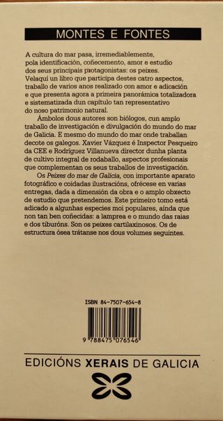 Peixes. Peces. Fauna marina. Galicia