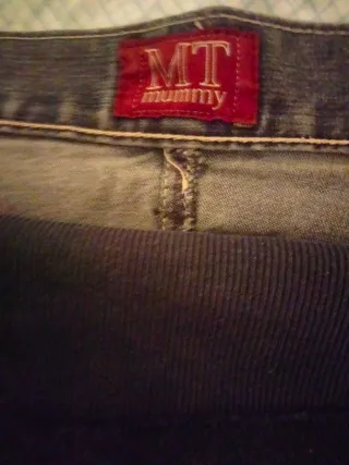 Falda premamá vaquera