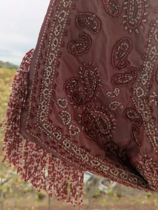 Bolso de mano Zara con pedrería