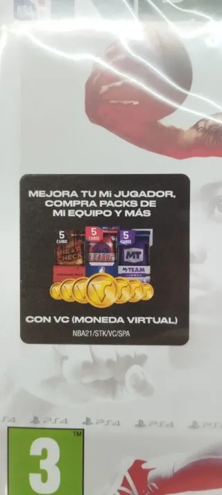 NBA 2K21 PS4 Precintado