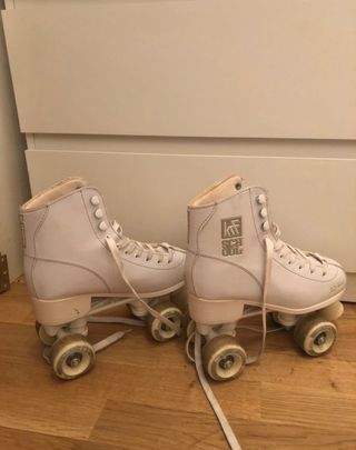 Patines 4 Ruedas Decathlon Blancos talla 38