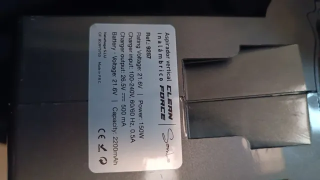 Aspiradora escoba Samba