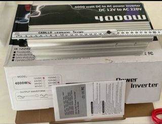 Inverter 4000W 12V-220V Auto Camper Barca