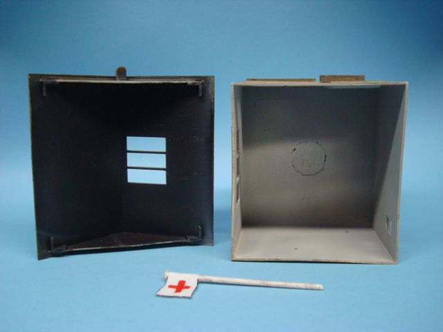 Caseta Enfermería Scalextric Tri-ang SCX 1980s