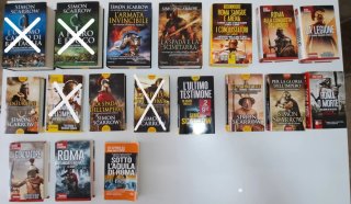 Vari libri di Simon Scarrow