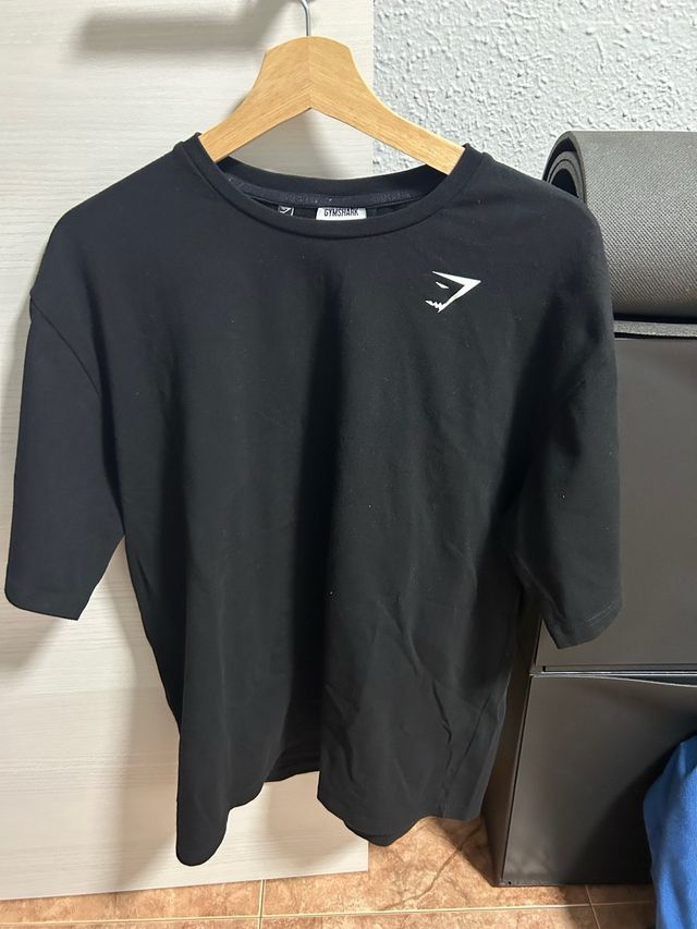 Camiseta Gymshark Negra Talla M