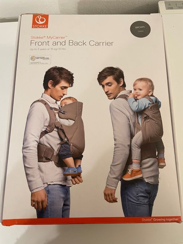 Marsupio Stokke MyCarrier Fronte/Retro Marrone