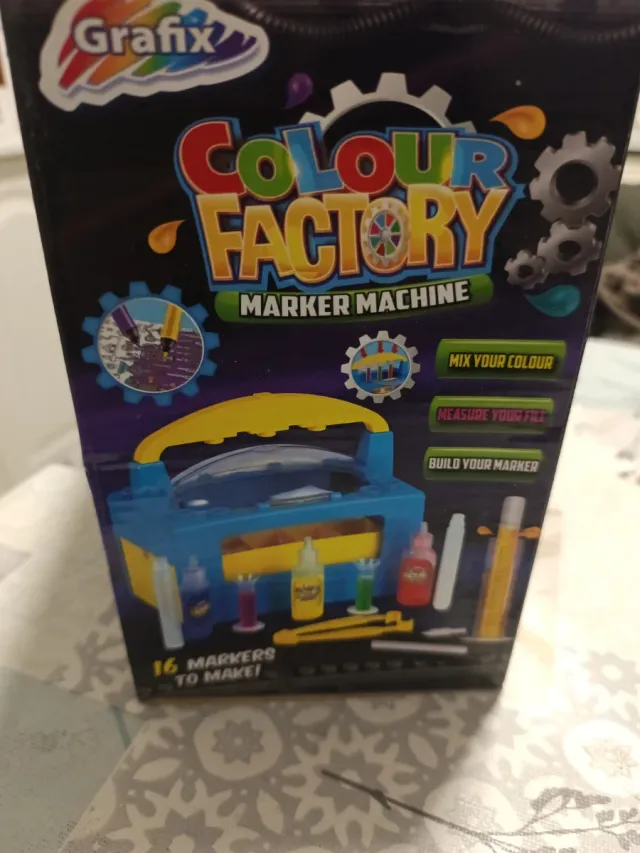 Juego Colour Factory Marker Machine