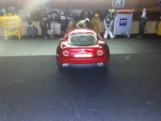 Alfa Romeo 8C Competición Burago Rojo 1/18