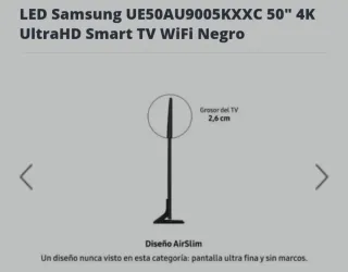 TV Samsung LED 50" 4K UHD Smart TV