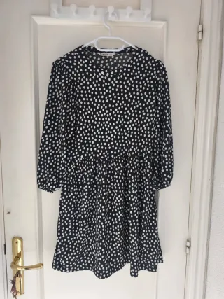 Vestido corto de lunares