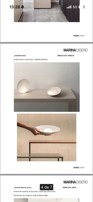 Cama Filesse + Colchón + Mesitas + Lamparas NUEVO