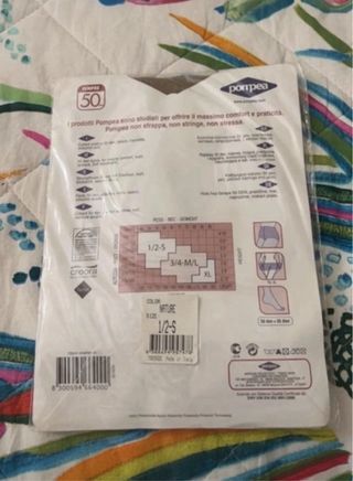 Set collant Pompea Nature 50 DEN e 40 DEN