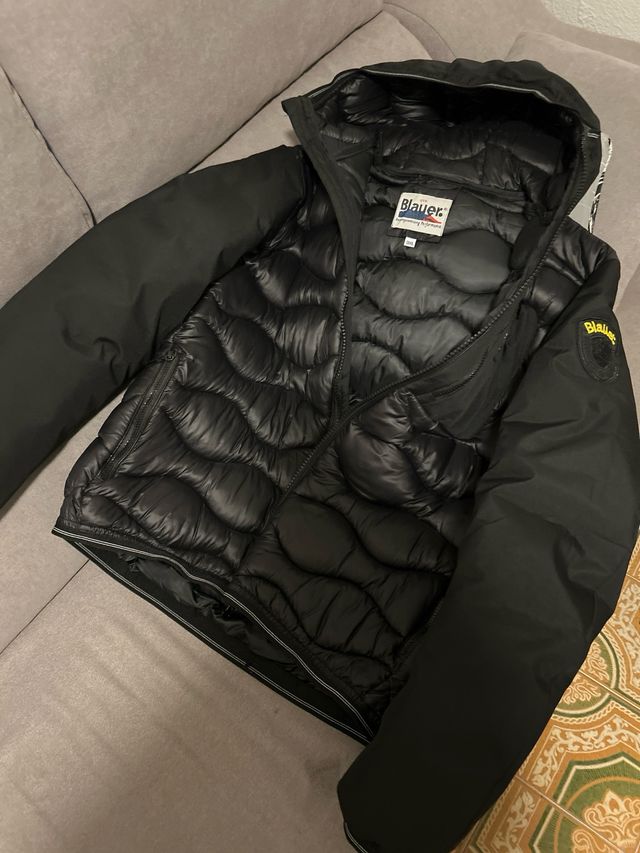 Chaqueta Blauer hombre neopreno negra