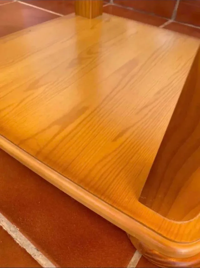 Mesa auxiliar madera maciza