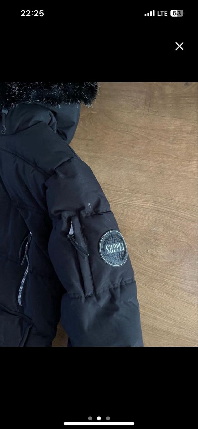 Chaqueta Supplie&Demand Negra