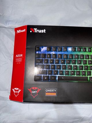 Pack Teclado y Ratón Gaming Trust Azor