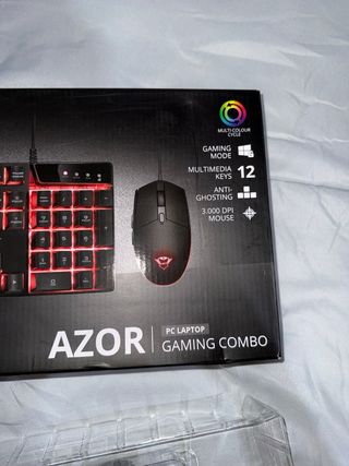 Pack Teclado y Ratón Gaming Trust Azor