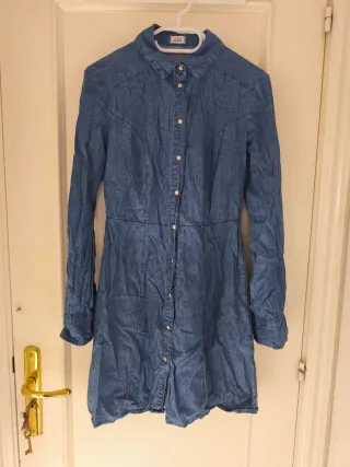 Vestido vaquero corto azul