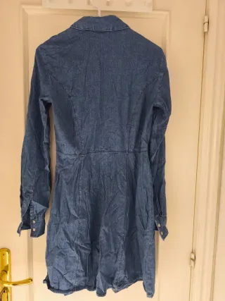 Vestido vaquero corto azul