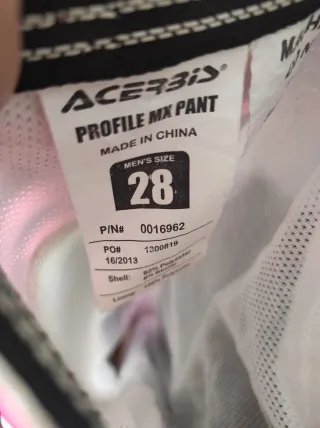 Pantalones Acerbis Motocross