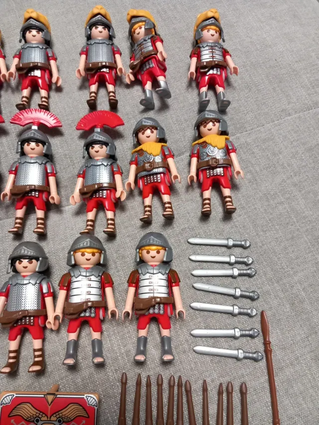 Playmobil Romanos 20 Soldados