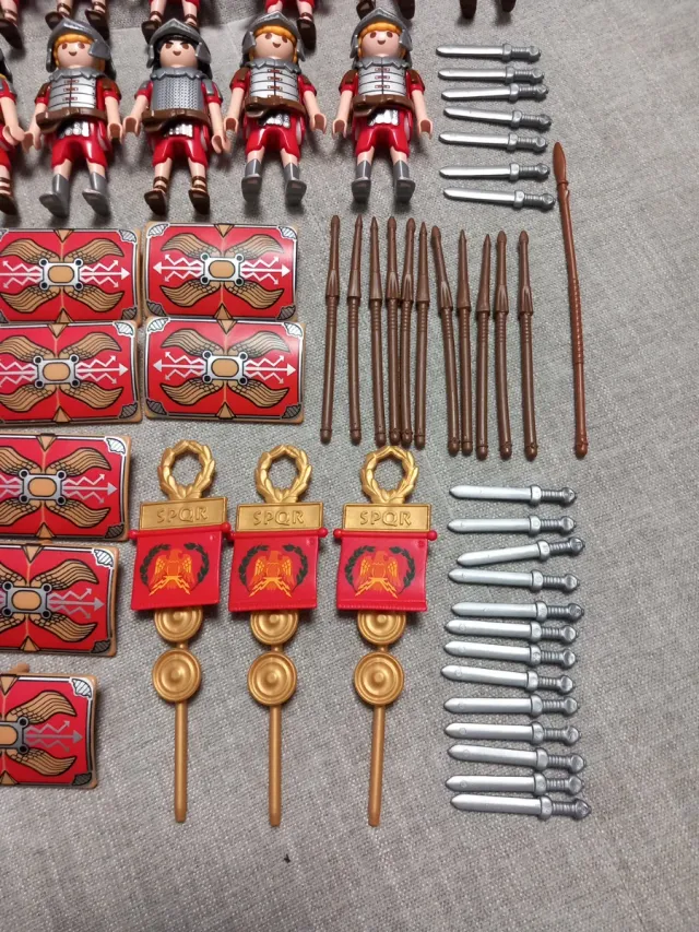 Playmobil Romanos 20 Soldados