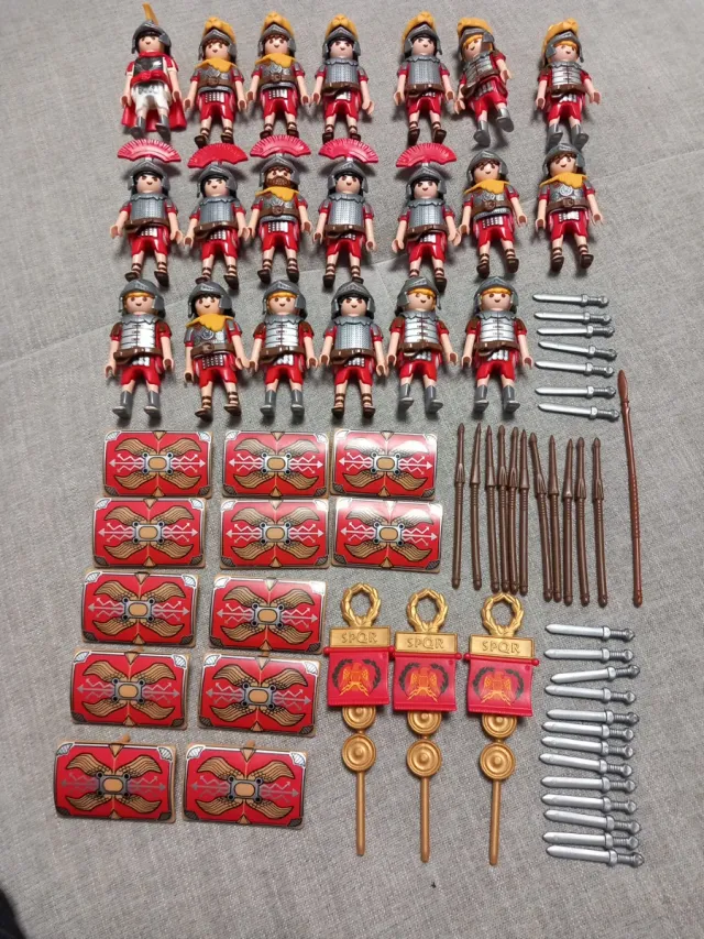 Playmobil Romanos 20 Soldados