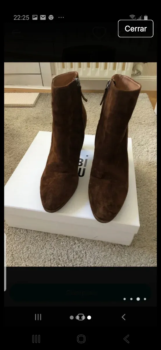 Botines de ante Bibi Lou talla 39