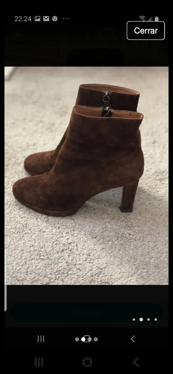 Botines de ante Bibi Lou talla 39