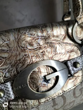 Borsa Guess Vintage  Beige e Oro