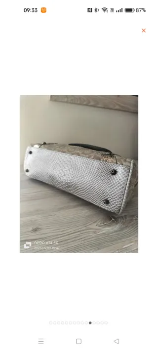 Borsa Guess Vintage  Beige e Oro