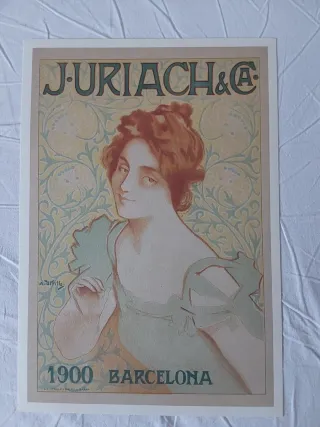 Carpeta 2 láminas Uriach 160 Aniversario