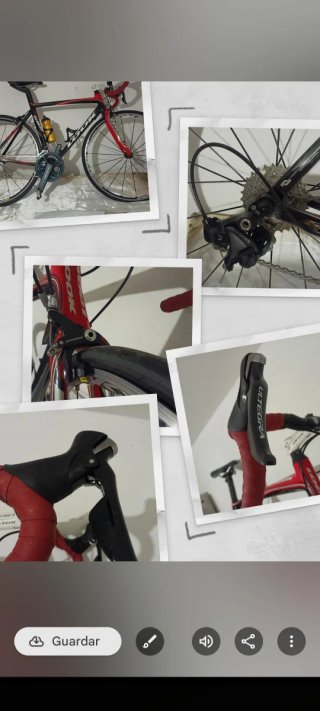 Bicicleta Look 586 Carbono 11v(como nueva)