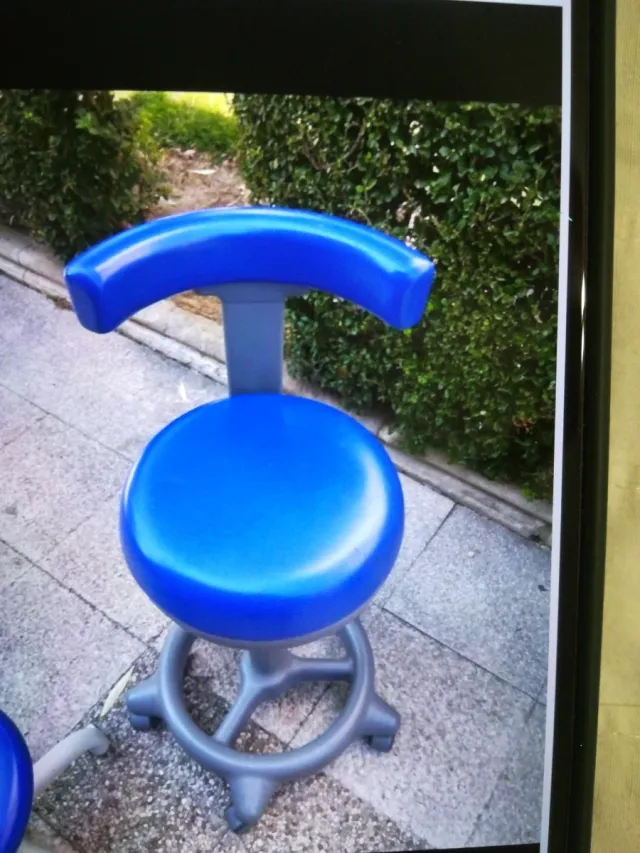 Taburete coral euronda