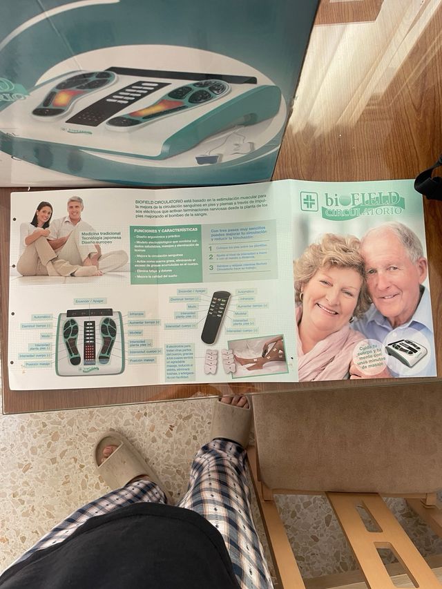 Biofield Circulatorio Masajeador Pies