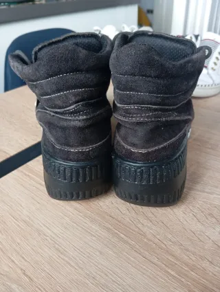 Botines Diesel ante negro