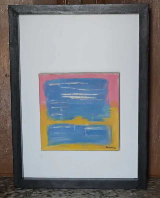 Cuadro abstracto 72x52 cm