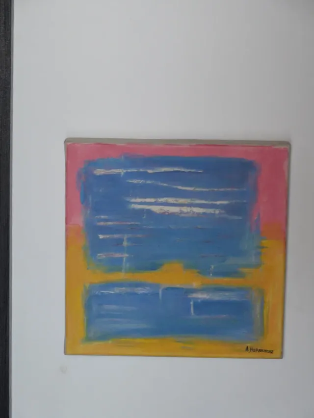 Cuadro abstracto 72x52 cm