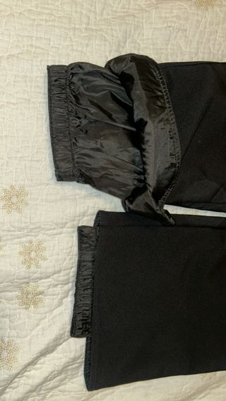 Pantalón de esquí negro talla 16 años