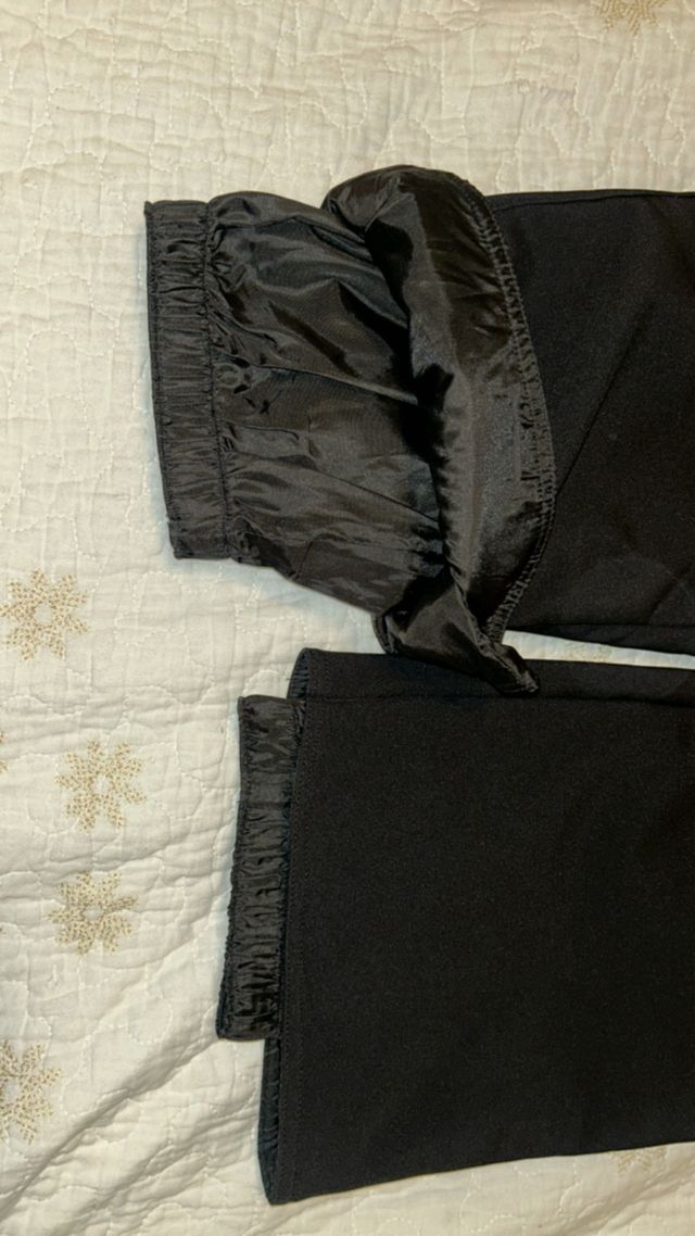 Pantalón de esquí negro talla 16 años