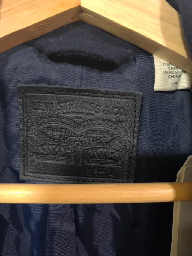 Gabardina Levi's Azul Oscuro