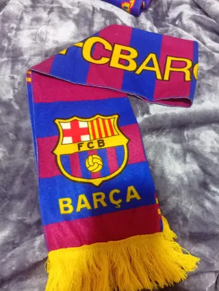 Bufanda FCB Barcelona Azul y Rojo